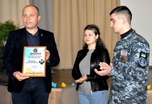 Моряк Андрій Артеменко став почесним громадянином Новоукраїнки
